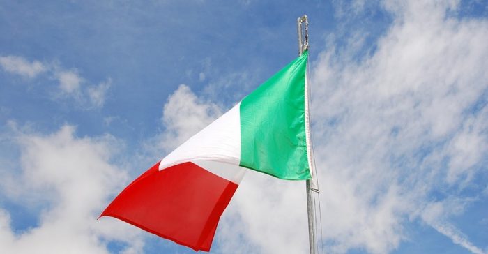 Bandiera dell'Italia - Celebrazioni 25 aprile